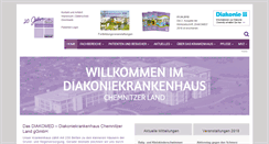 Desktop Screenshot of diakomed.de